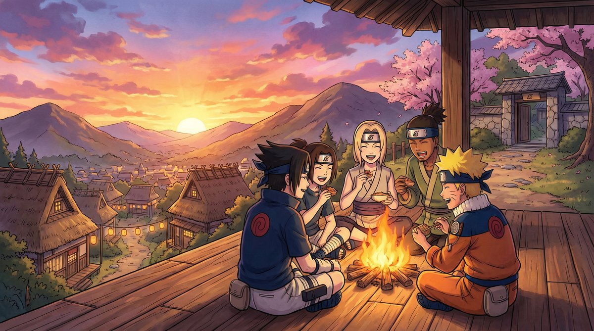 抖阴视频：火影村日常生活vlog