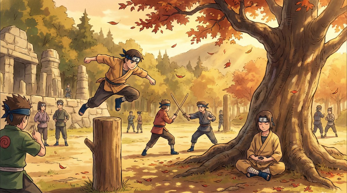 抖阴视频教程：忍者训练场实录