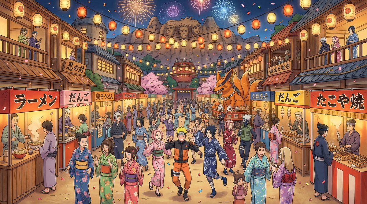 抖阴视频：忍者村祭典盛况